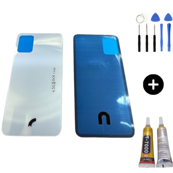 Reeder S19 Max Uyumlu Arka Pil Kapağı Beyaz + Montaj Seti - Image 1