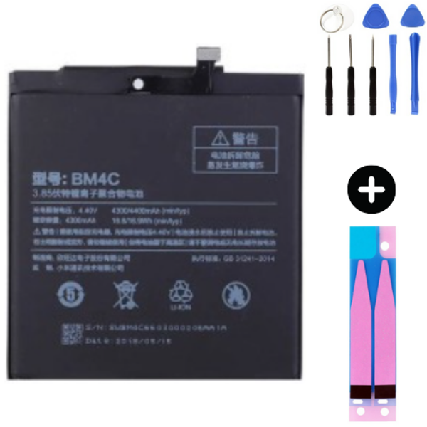 Xiaomi Mi Mix BM4C Uyumlu A Kalite Batarya Pil + Montaj Seti - Image 1