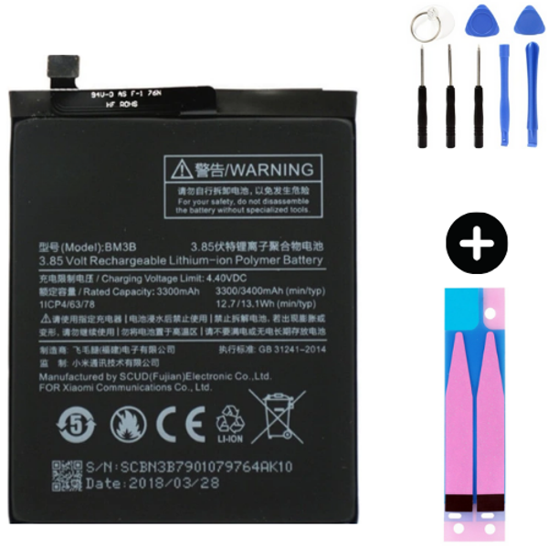 Xiaomi Mi Mix BM4C Uyumlu A Kalite Batarya Pil + Montaj Seti - Image 1