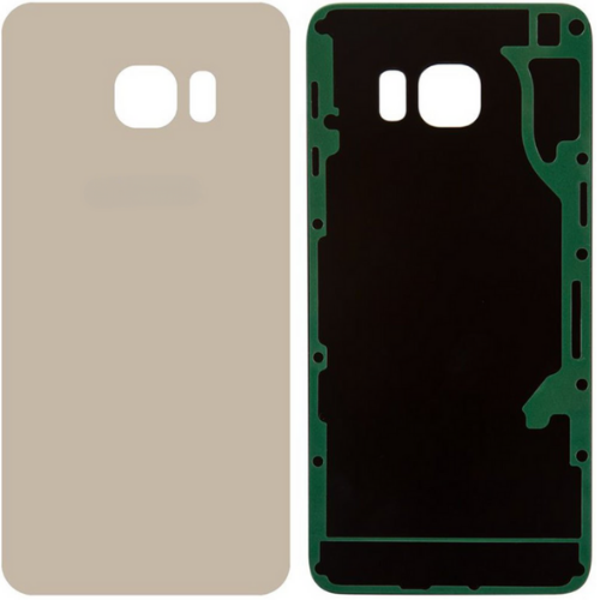Samsung S6 Edge SM-G925 Uyumlu Arka Pil Kapağı Gold - Image 1