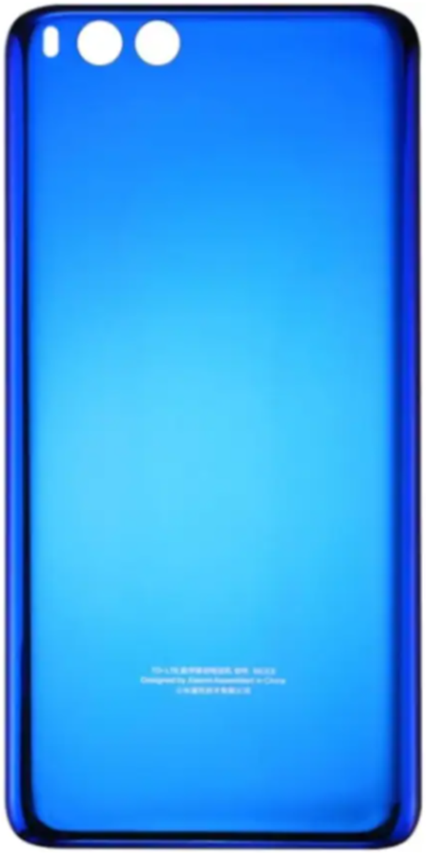 Xiaomi Mi Note 3 Uyumlu Arka Pil Kapağı Mavi  - Image 1