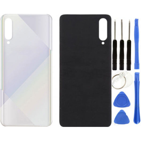 Samsung A70S SM-A707F Uyumlu Arka Pil Kapağı Beyaz + Tamir Seti - Image 1