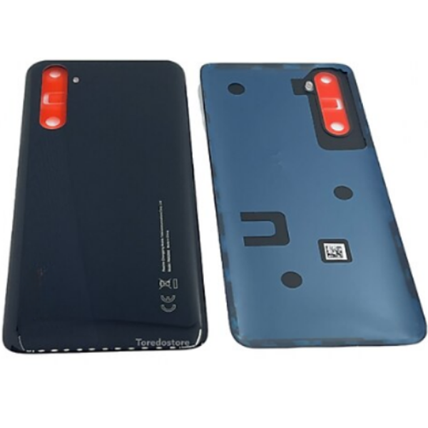 Realme 6 Uyumlu Arka Pil Kapağı Siyah  - Image 1
