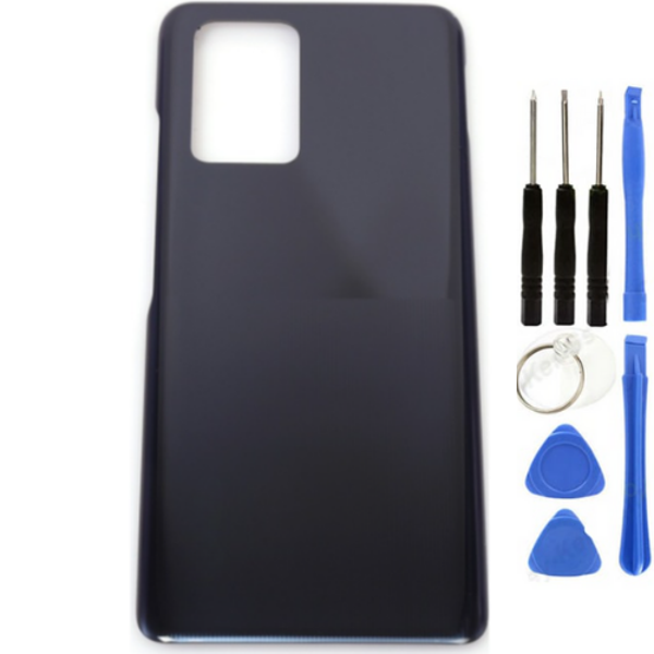 İnfinix Note 10 Pro Uyumlu Arka Kapak Siyah + Tamir Seti - Image 1