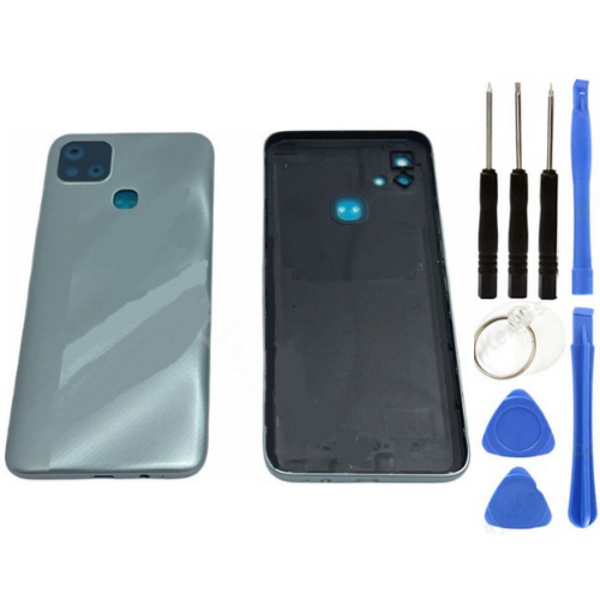 İnfinix Hot 10İ Uyumlu Full Kasa Arka Kapak Beyaz + Tamir Seti - Image 1