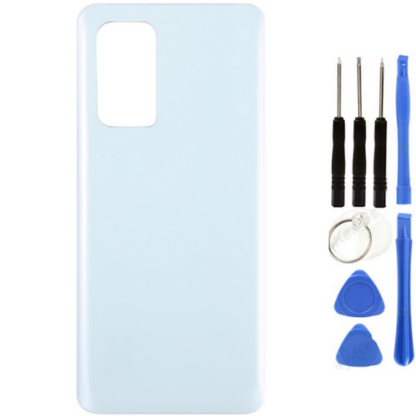 Redmi K60 Uyumlu Arka Pil Kapağı Beyaz + Tamir Seti - Image 1
