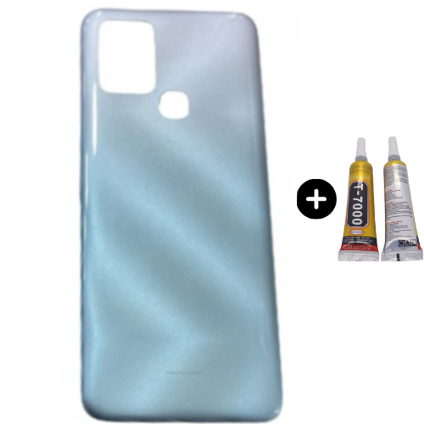 İnfinix Hot 10 Uyumlu Arka Kapak Beyaz + B7000 - Image 1