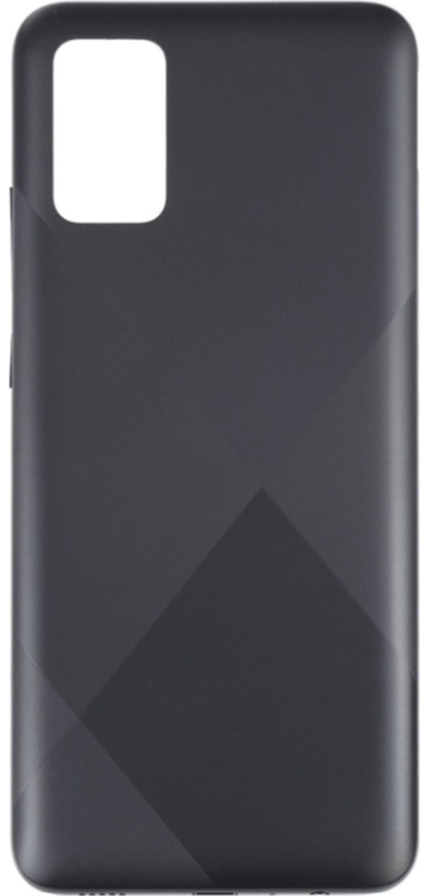 Samsung A02S SM-A025F Uyumlu Arka Pil Kapağı Siyah - Image 1