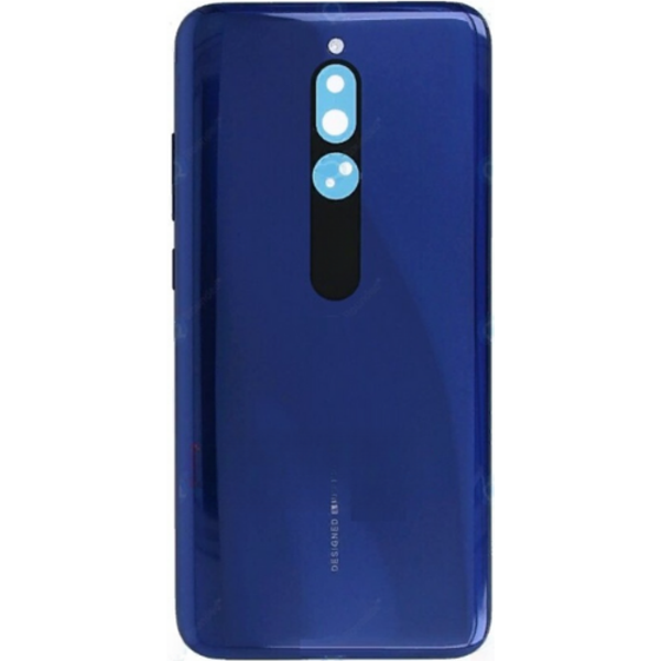 Redmi 8 Uyumlu Full Kasa Arka Pil Kapağı Mavi - Image 1