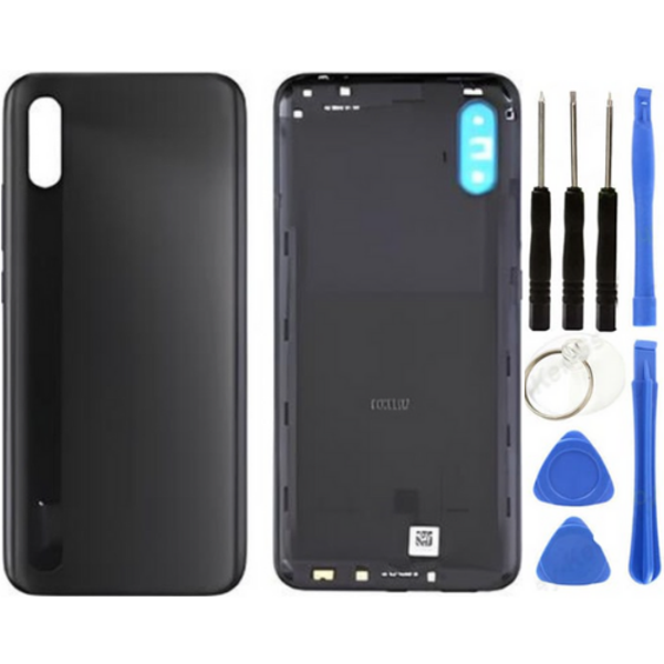 Redmi 9A Uyumlu Full Kasa Arka Pil Kapağı Siyah + Tamir Seti - Image 1