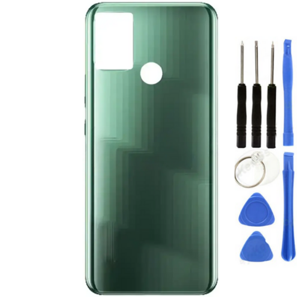 İnfinix Hot 11 Play Uyumlu Full Kasa Arka Kapak Yeşil + Tamir Seti - Image 1