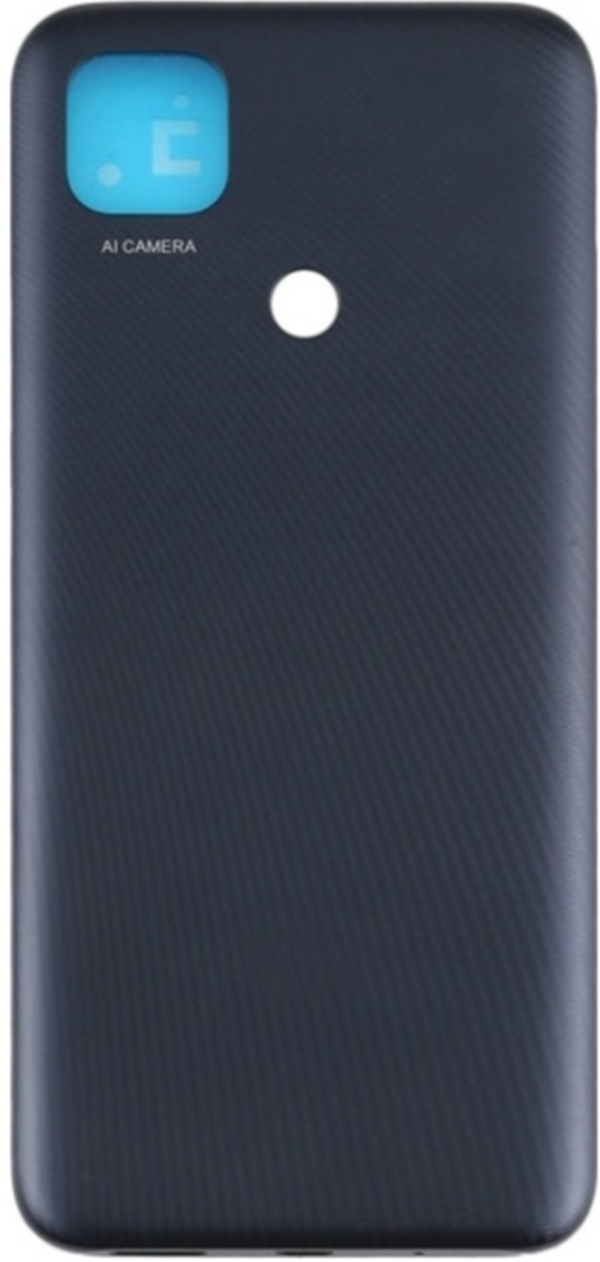 Redmi 9C Uyumlu Full Kasa Arka Pil Kapağı Siyah - Image 1