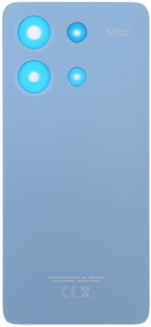 Redmi Note 13 Uyumlu Arka Pil Kapağı Mavi - Image 1