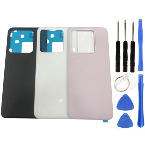 Xiaomi Mi 14 Uyumlu Arka Pil Kapağı Beyaz + Tamir Seti - Image 1