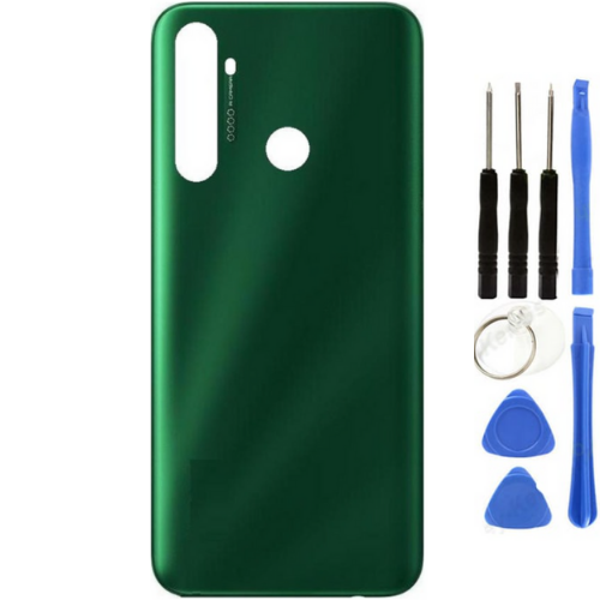 Realme C5İ Uyumlu Arka Pil Kapağı Yeşil + Tamir Seti - Image 1