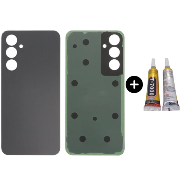 Samsung A54 5G SM-A546e Uyumlu Arka Pil Kapağı Siyah + B7000 - Image 1