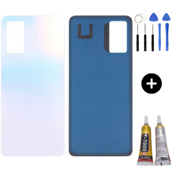 Redmi Note 11 Pro Uyumlu Arka Pil Kapağı Beyaz + Montaj Seti - Image 1