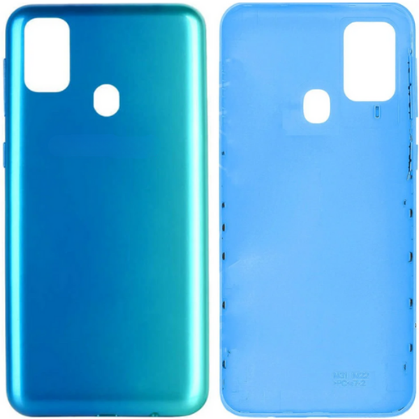 Samsung M30S SM-M307 Uyumlu Arka Pil Kapağı Mavi - Image 1