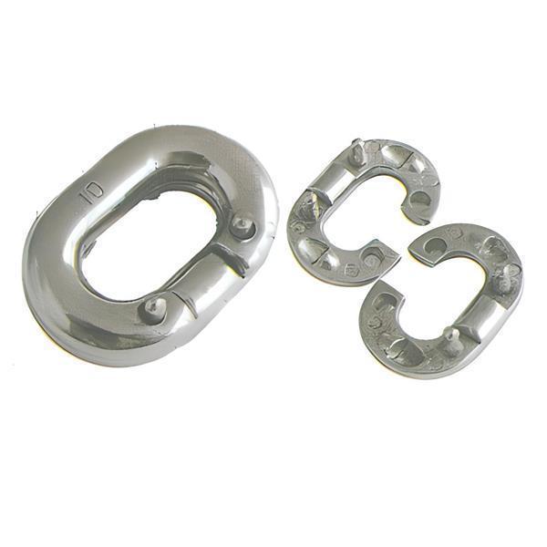 ZİNCİR EK BAKLASI KROM 08 MM TEKNE YAT - Image 1
