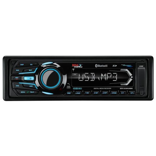 BOSS TEYP SİYAH KUMANDALI MR1308UABK Marin Tekne ve Yat Bluetooth USB AUX - Image 1