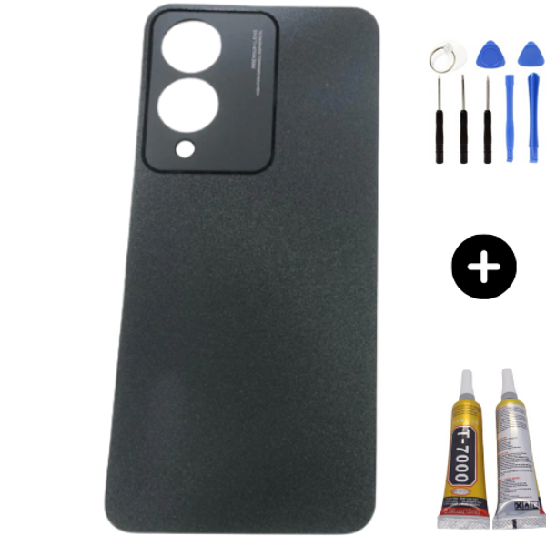Vivo Y17S Uyumlu Arka Pil Kapağı Siyah + Montaj Seti - Image 1