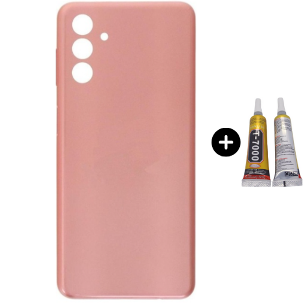 Samsung A04S SM-A047 Uyumlu Arka Pil Kapağı Pembe + B7000 - Image 1