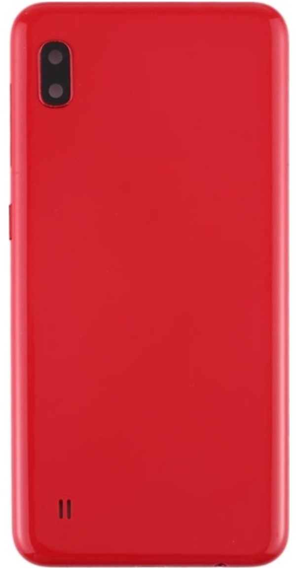 Samsung A10 SM-A105 Uyumlu Arka Pil Kapağı Krmızı - Image 1