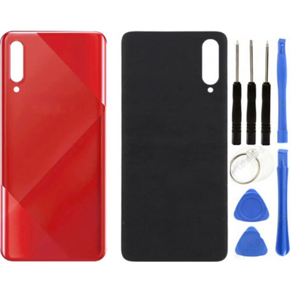 Samsung A70S SM-A707F Uyumlu Arka Pil Kapağı Kırmızı + Tamir Seti - Image 1