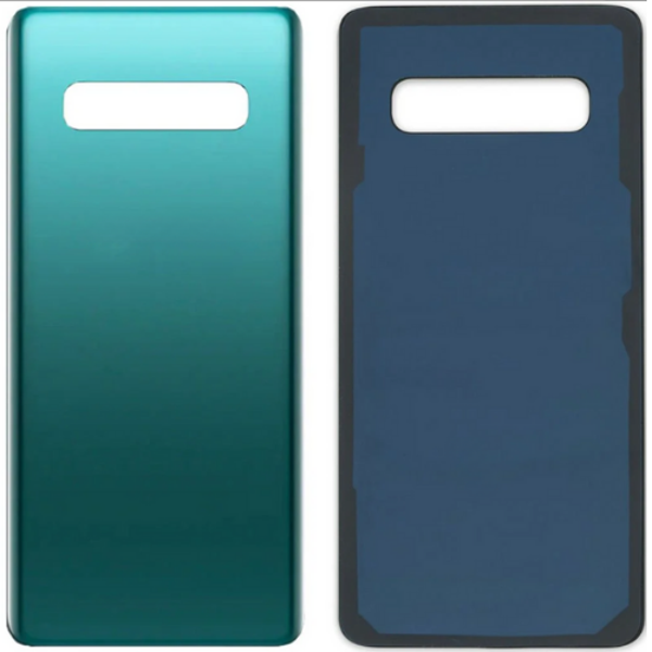 Samsung S10 Plus SM-G975F Uyumlu Arka Pil Kapağı Yeşil - Image 1