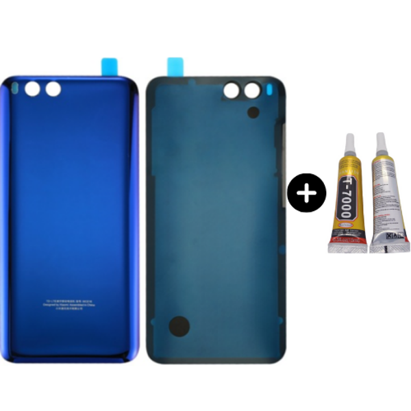 Xiaomi Mi 6 Uyumlu Arka Pil Kapağı Mavi + B7000 - Image 1