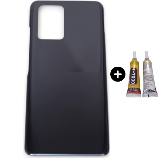 İnfinix Note 10 Pro Uyumlu Arka Kapak Siyah + B7000 - Image 1