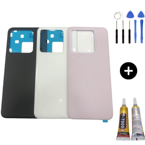 Xiaomi Mi 14 Uyumlu Arka Pil Kapağı Siyah + Montaj Seti - Image 1