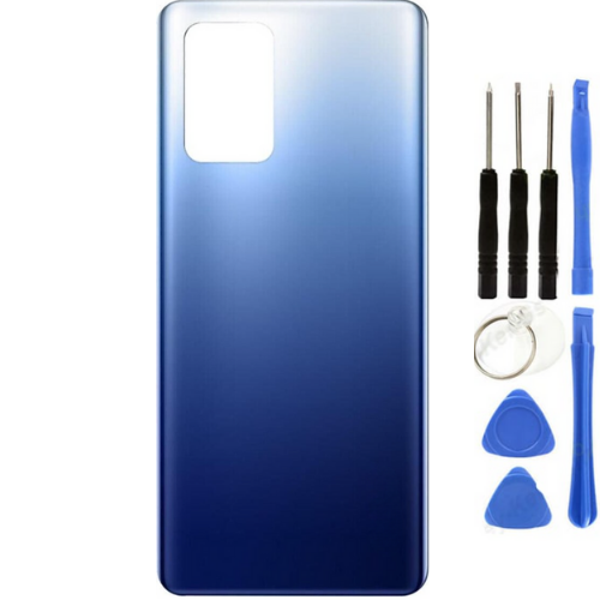 Oppo A74 Uyumlu Arka Pil Kapağı Mavi + Tamir Seti - Image 1