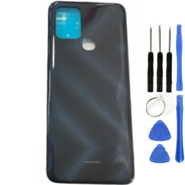 İnfinix Hot 10 Uyumlu Arka Kapak Siyah + Tamir Seti - Image 1