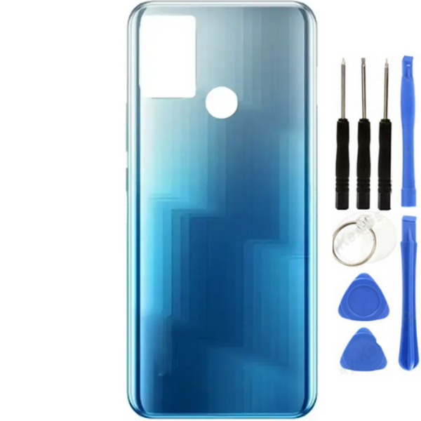 İnfinix Hot 11 Play Uyumlu Full Kasa Arka Kapak Mavi + Tamir Seti - Image 1