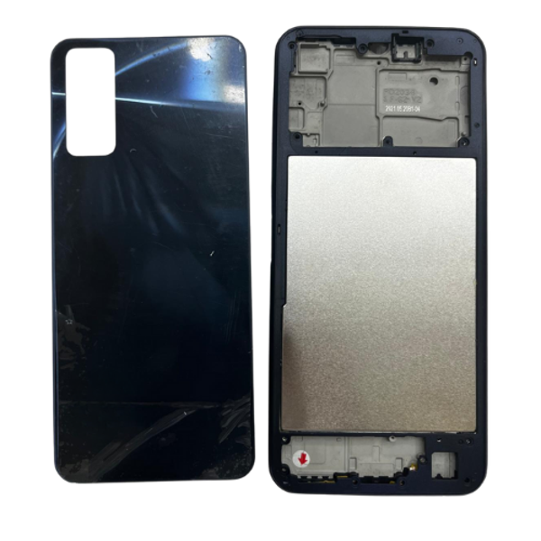 Vivo Y20 Uyumlu Arka Kapak Kasa Full (Yan Tuşlar Dahil) Siyah - Image 1