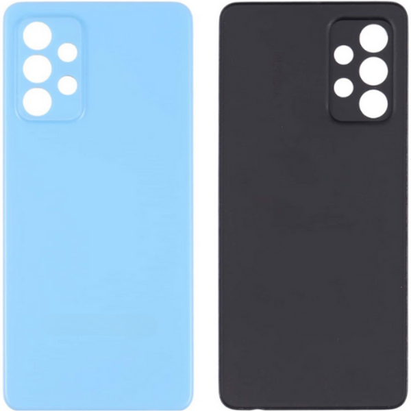 Samsung A52 5G SM-A526 Uyumlu Arka Pil Kapağı Mavi - Image 1
