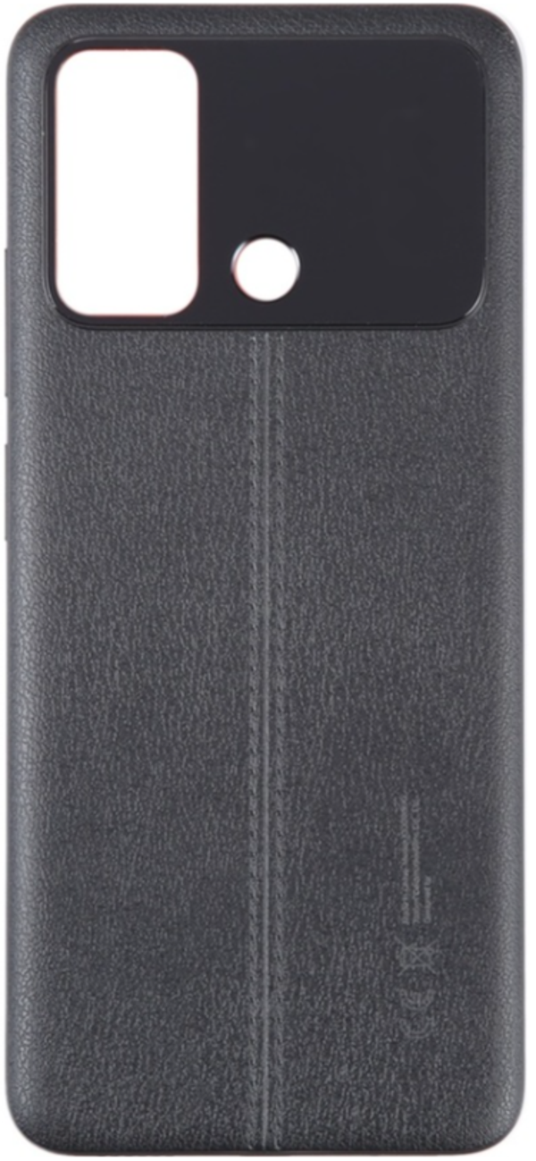 Xiaomi Poco Pocophone C55 Uyumlu Full Kasa Arka Pil Kapağı Siyah - Image 1