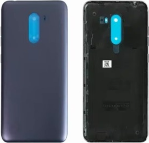 Xiaomi Poco Pocophone F1 Uyumlu Full Kasa Arka Pil Kapağı Siyah - Image 1