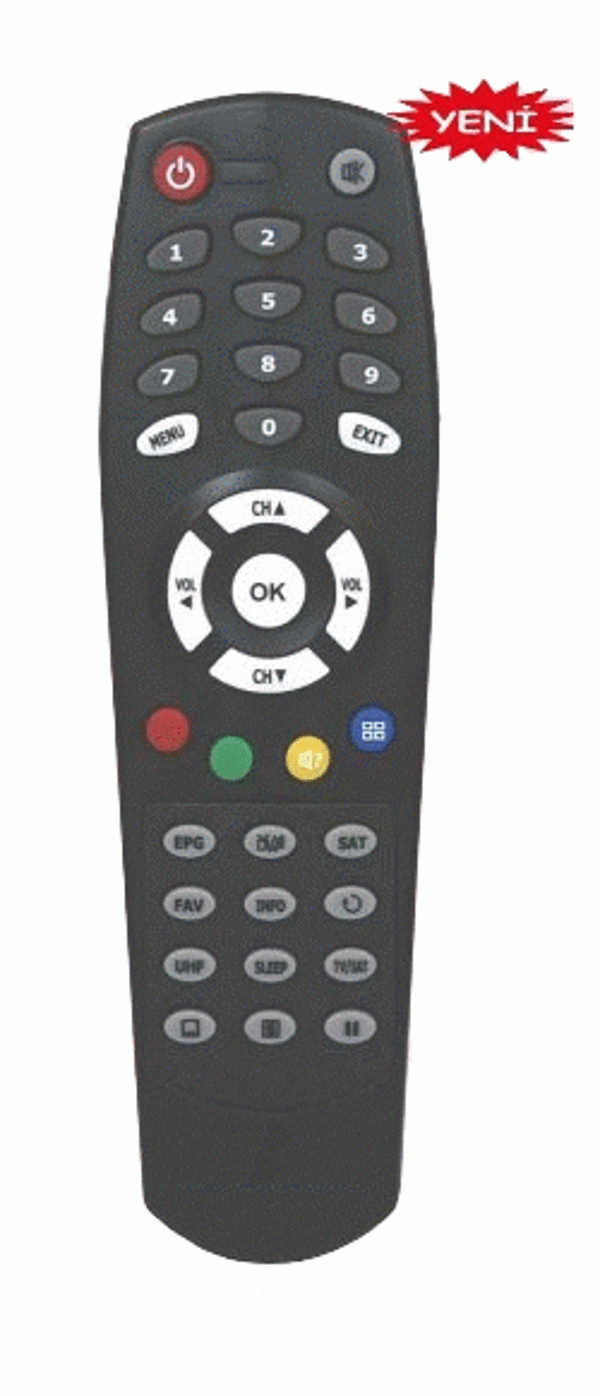 GoldMaster 72000 FTA Uydu Kumandası - Image 1