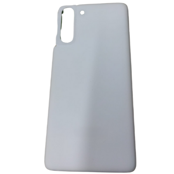 Samsung S21 SM-G991 Uyumlu Arka Pil Kapağı Beyaz - Image 1