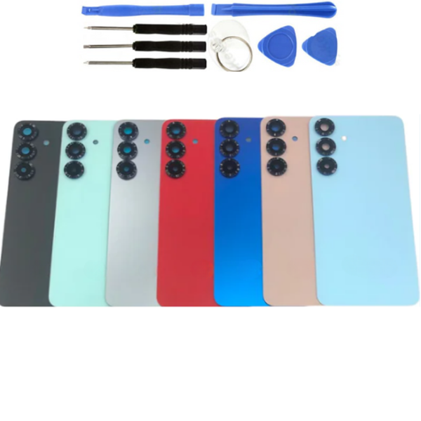 Samsung S25 Uyumlu Arka Pil Kapağı Turuncu + Tamir Seti - Image 1