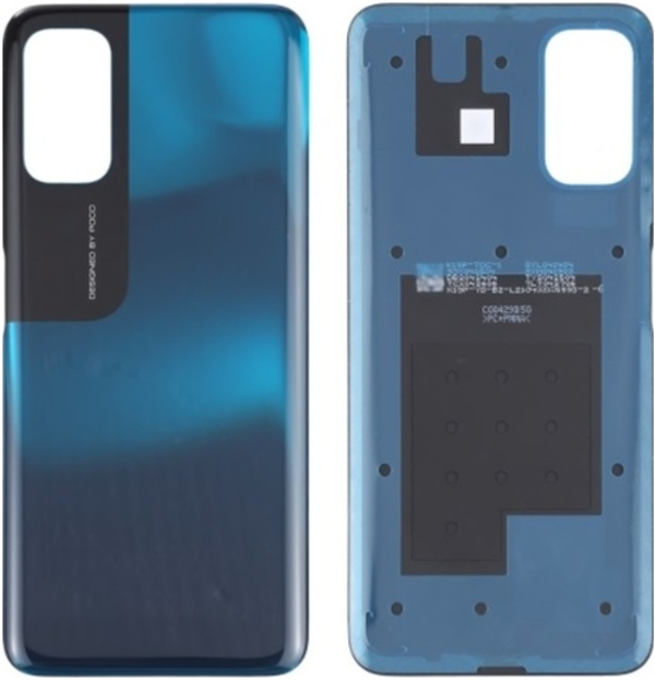 Xiaomi Poco Pocophone M3 Pro Uyumlu Arka Pil Kapağı Mavi - Image 1