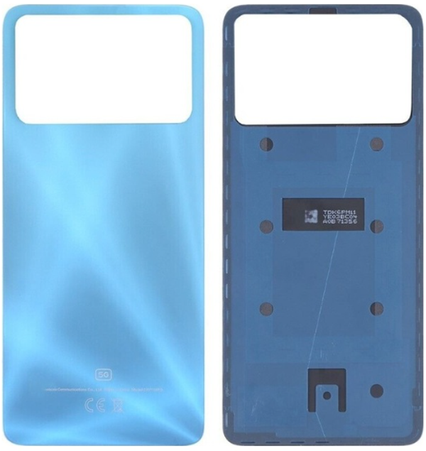 Xiaomi Poco Pocophone X4 Pro Uyumlu Arka Pil Kapağı Mavi - Image 1