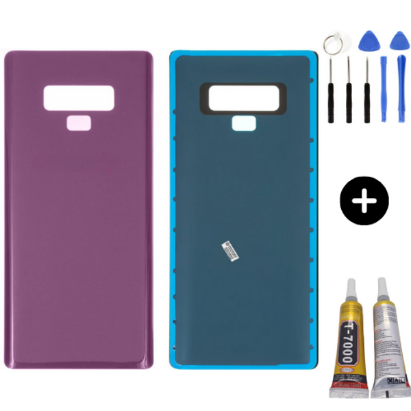 Samsung Galaxy Note 9 SM-N960 Uyumlu Arka Pil Kapağı Pembe + Montaj Seti - Image 1