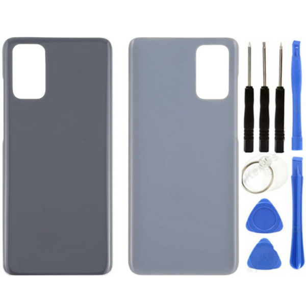 Samsung S20 Plus SM-G985 Uyumlu Arka Pil Kapağı Gri + Tamir Seti - Image 1