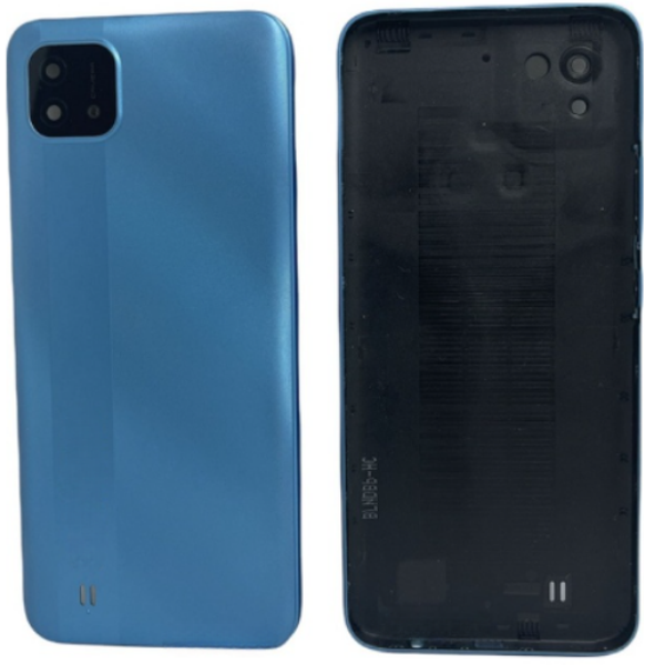 Oppo C11 2021 Uyumlu Full Kasa Arka Kapak Mavi  - Image 1
