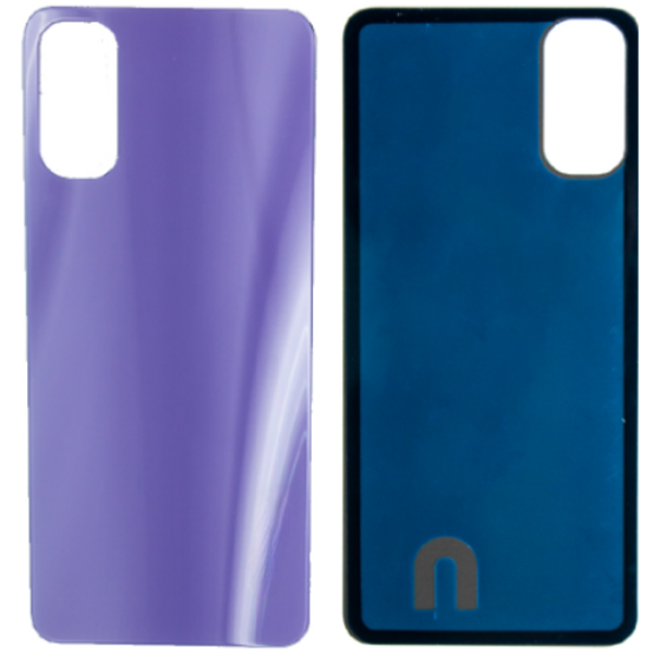 Oppo Reno 4 Uyumlu Arka Pil Kapağı Mor  - Image 1