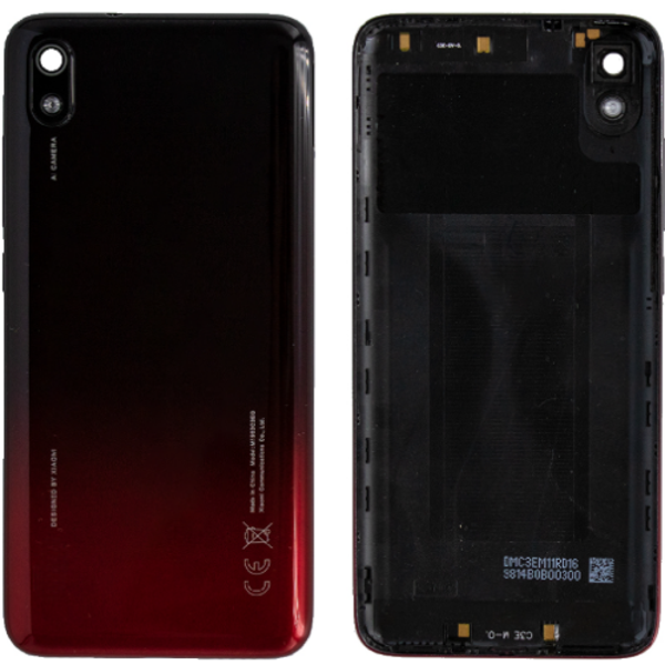 Redmi 7A Uyumlu Full Kasa Arka Pil Kapağı Mor - Image 1