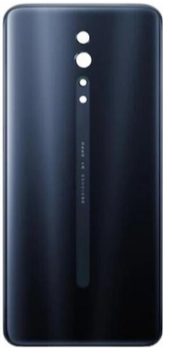 Oppo Reno Z Uyumlu Arka Pil Kapağı Siyah  - Image 1